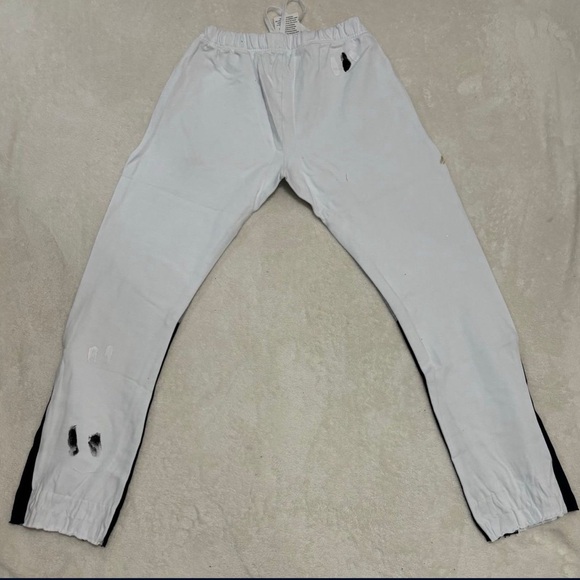 Brand New White Gallery Dept. Flare Sweatpants Men’s Large - Picture 2 of 2